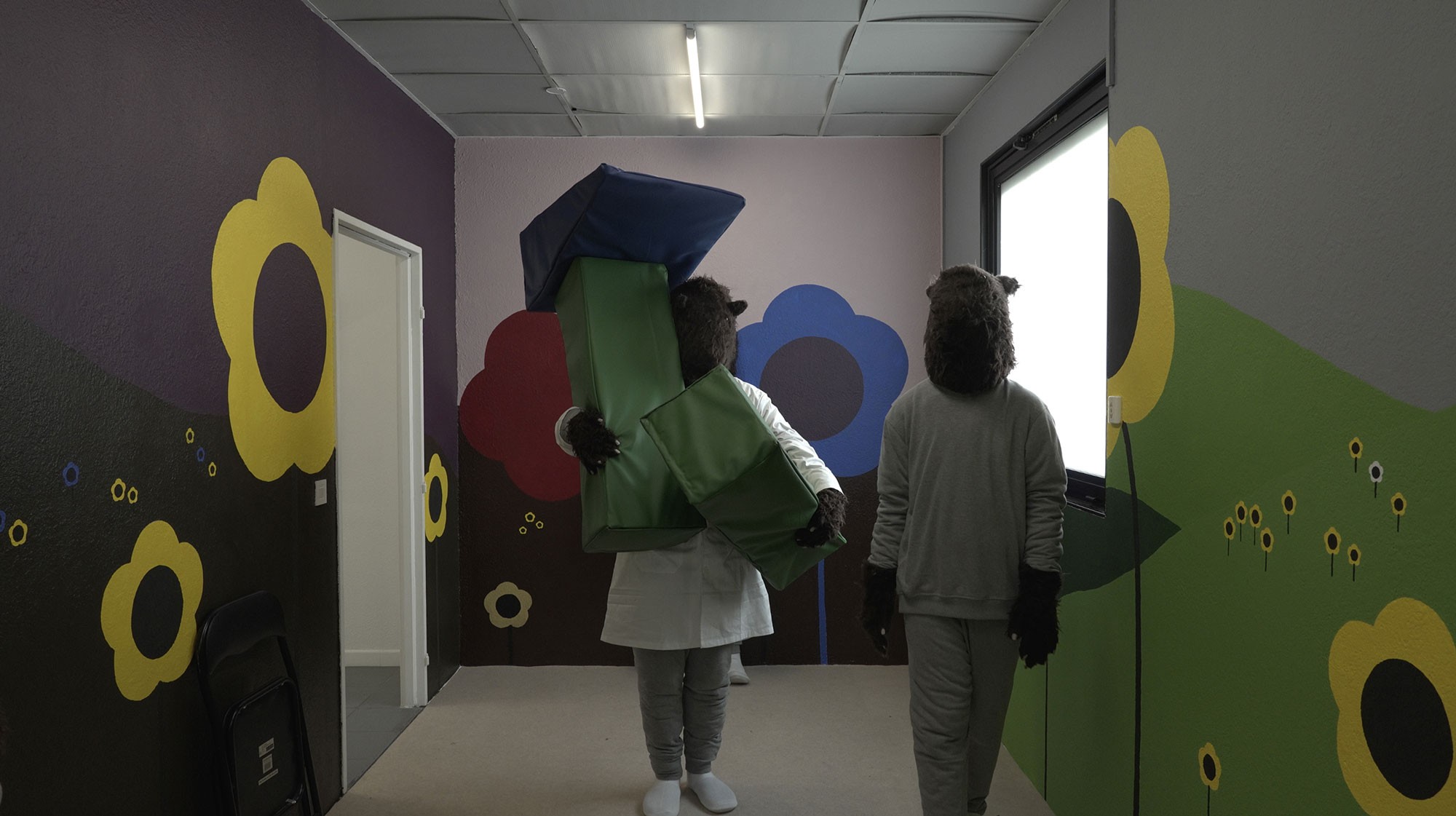 Vue d'exposition L'Élan, par Angélique Aubrit et Ludovic Beillard. Crédit photo : Angélique Aubrit et Ludovic Beillard