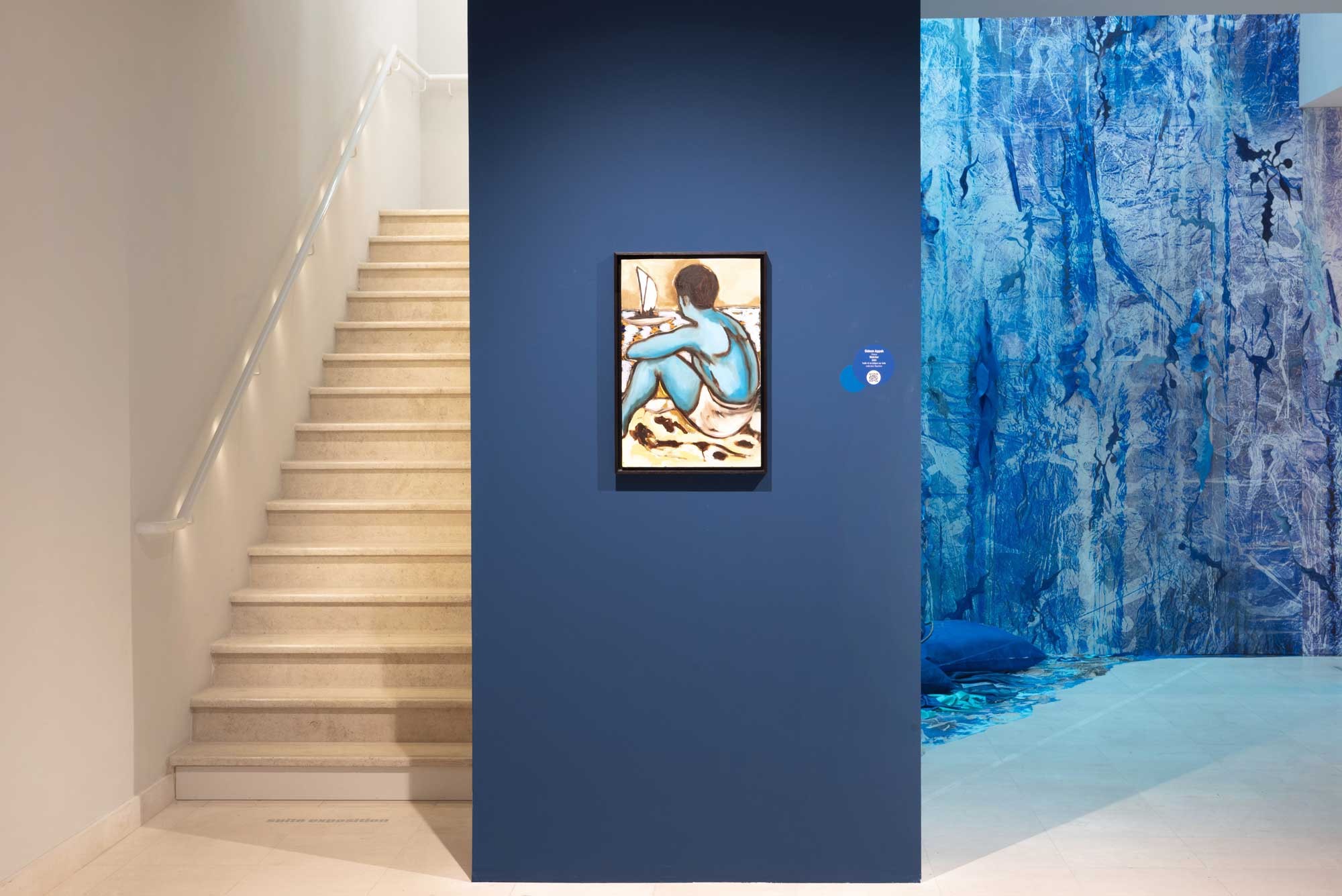 Vue de l'exposition Afroblue, Fondation Blachère © Odile Pascal