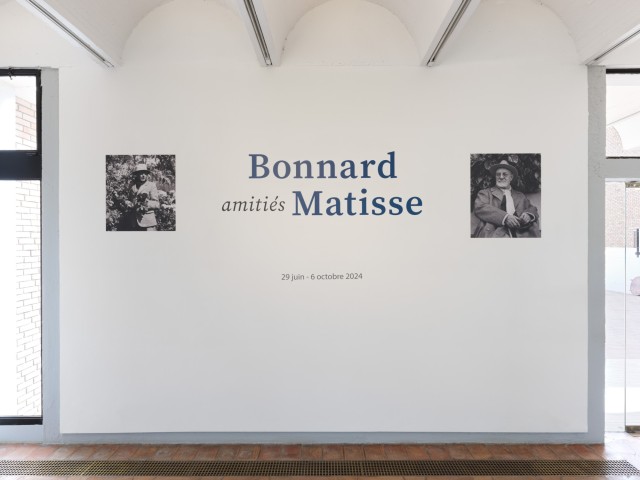 Pierre Bonnard, Photo Archives Maeght Paris / Henri Matisse, Photo Hélène Adant - Archives Fondation Maeght