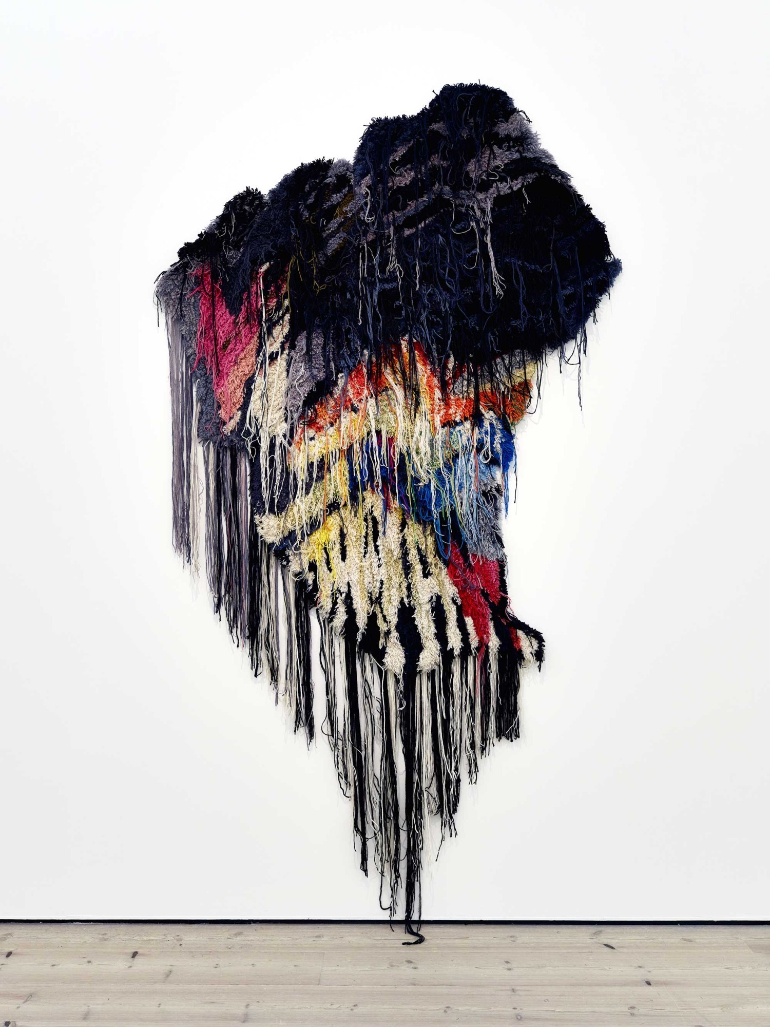 Caroline Achaintre Roofos, 2014 - Hand tuffed wool - 320 x 170 cm - Inv. No: 2014-09-01-CA