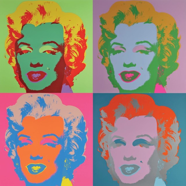 Marilyn, 1967, sérigraphie sur papier - 91,4 x 91,4 cm - The Andy Warhol Museum of Modern Art in Medzilaborce, Slovak Republic ©The Andy Warhol Foundation for the Visual Arts, New York, 2025