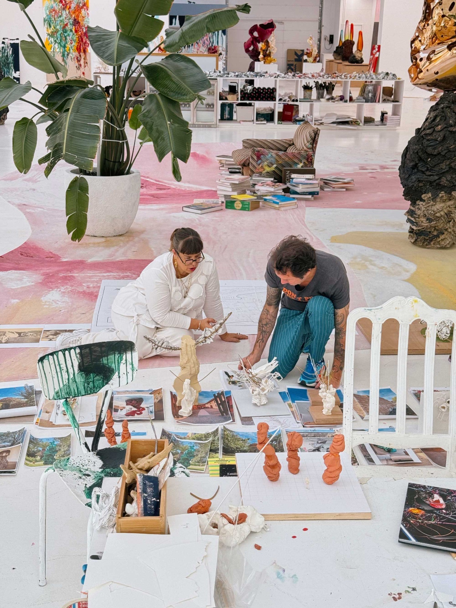 Arne Quinze et Joana Vasconcelos