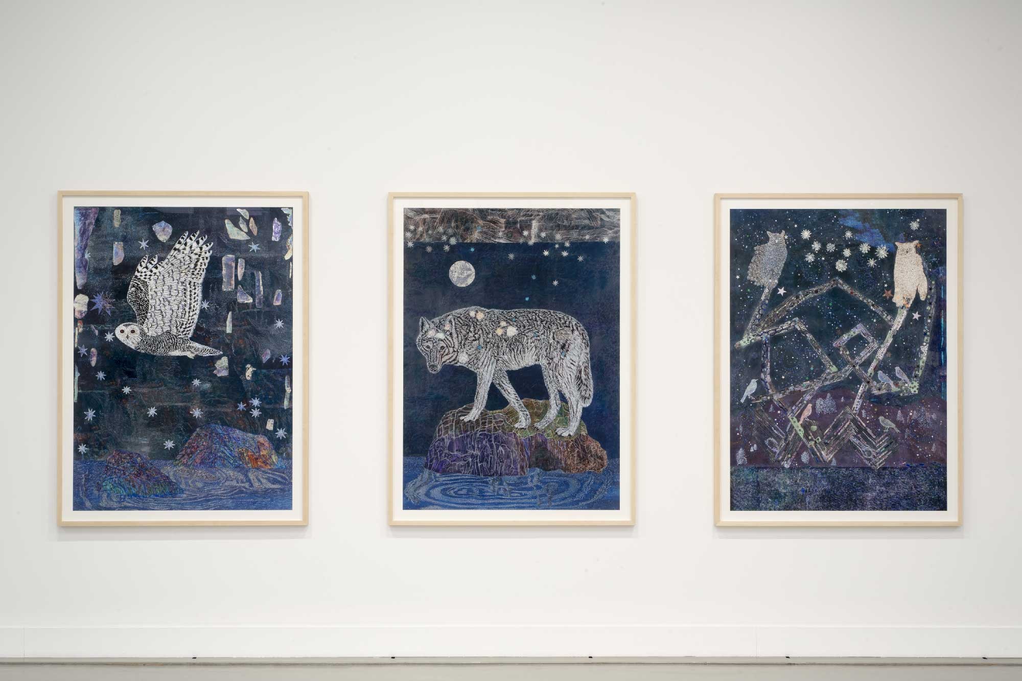 Vue d’exposition Kiki Smith « Être ici | Maintenant | Partout », MO.CO. 2026, Photo : MO.CO. / Cédrick Eymenier © Kiki Smith