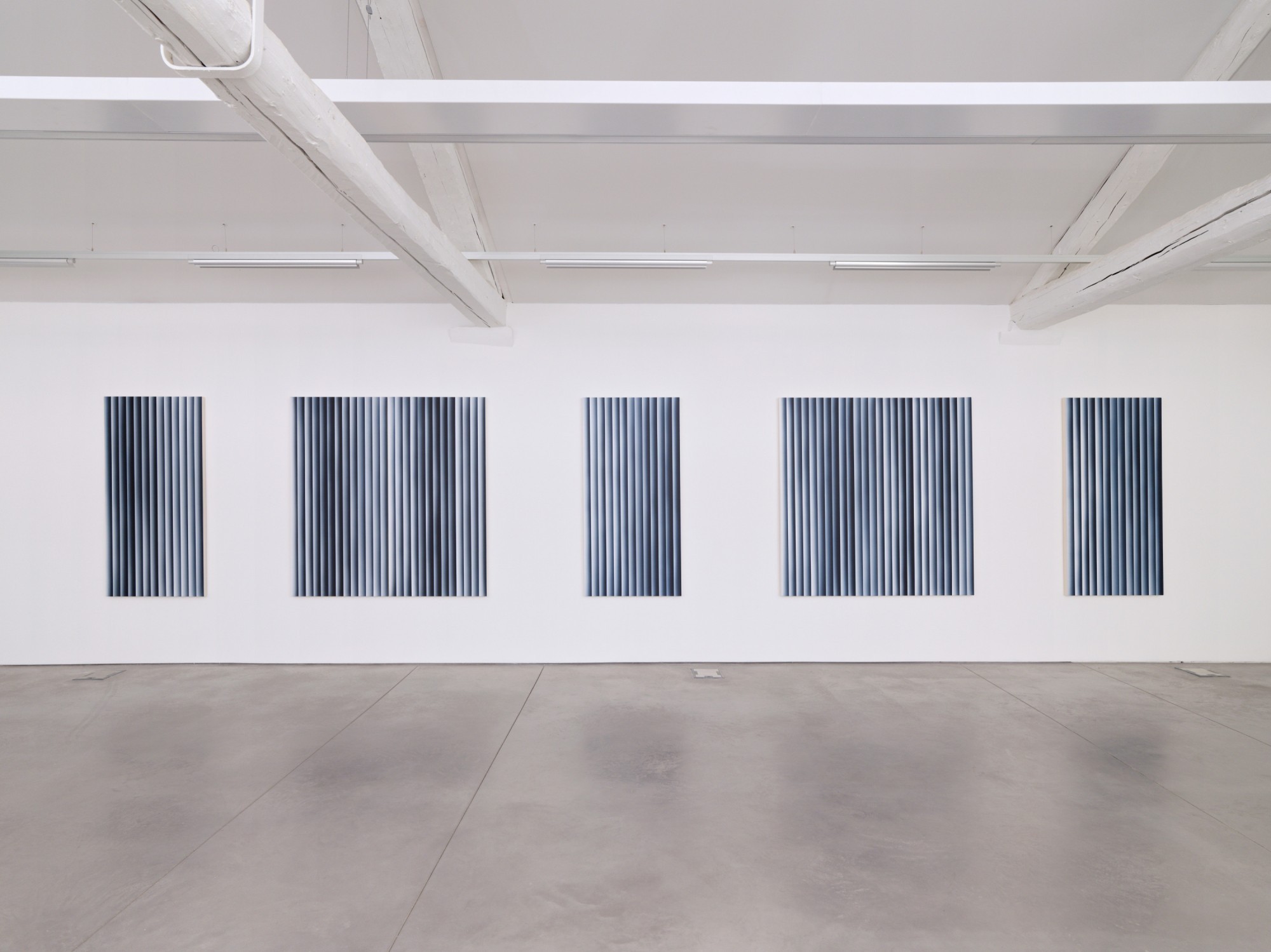 Philippe Decrauzat, vue d’exposition, 