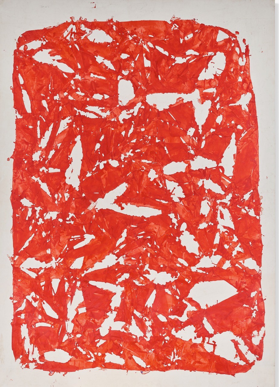 Hantai Simon, Tabula 1981 - Collection Musée du Niel