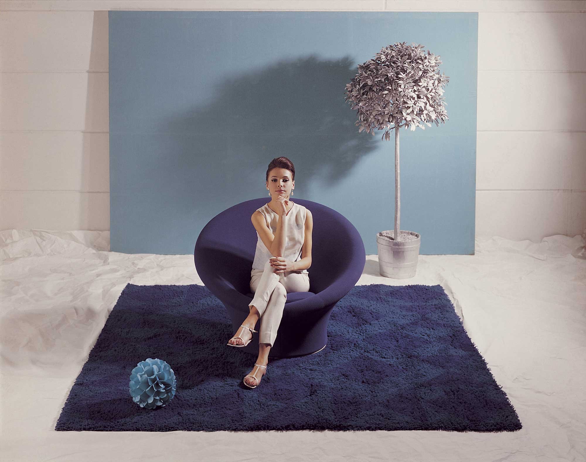 Fauteuil F562 dit Big Mushroom, Pierre Paulin pour Artifort, 1960. Photo © Artifort