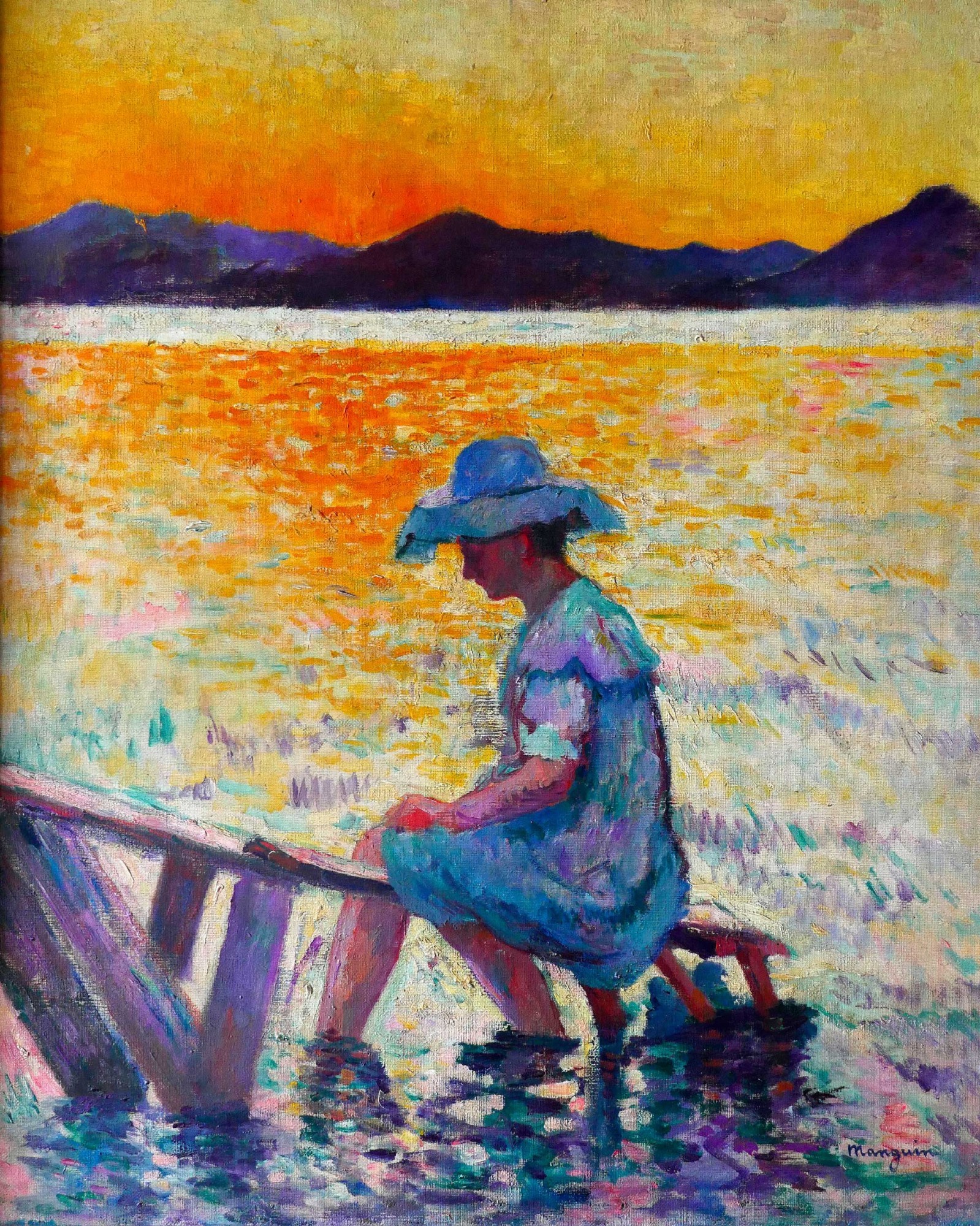 Henri Manguin, Le coucher de soleil, 1904 © Fabrice Lepeltier